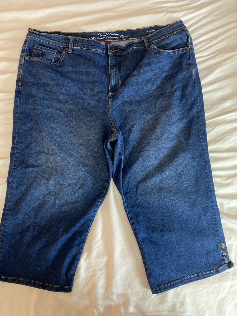 Gloria Vanderbilt Amanda Capri Dark Blue-151